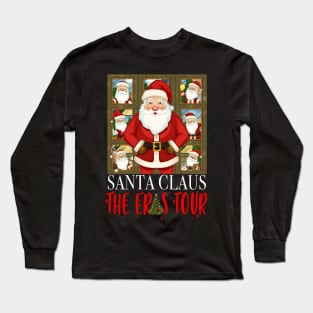 Santa Claus The Jolly Tour Family Group Christmas Matching Party Long Sleeve T-Shirt